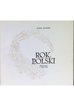 Rok Polski obyczaj i wiara
