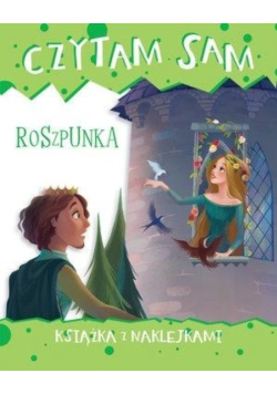 Czytam sam. Roszpunka. Książka z naklejkami