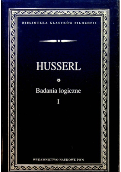 Badania logiczne Tom I