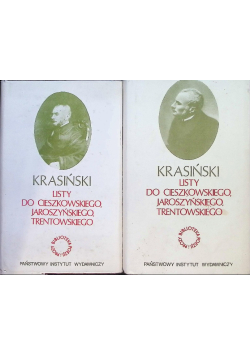 Listy do Cieszkowskiego Jaroszyńskiego Trentowskiego Tom 1 i 2