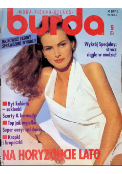 Burda maj Nr 5 / 1991