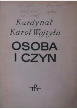Osoba i czyn