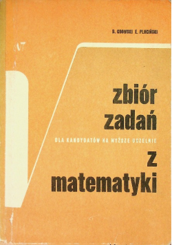 Zbiór zadań z matematyki