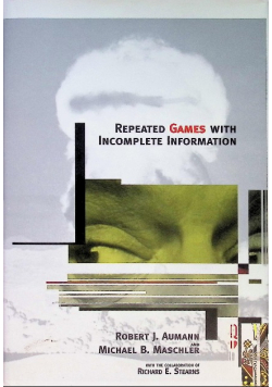 Repeated games with incomplete information.