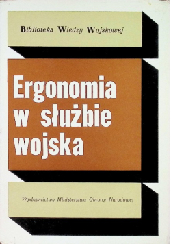 Ergonomia w służbie wojska