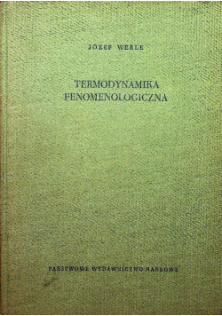 Termodynamika fenomenologiczna