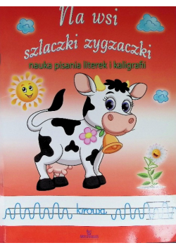 Na wsi. Szlaczki i zygzaczki. Nauka pisania