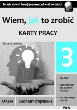 Wiem jak to zrobić  Karty pracy .3
