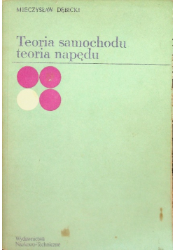Teoria samochodu teoria napędu