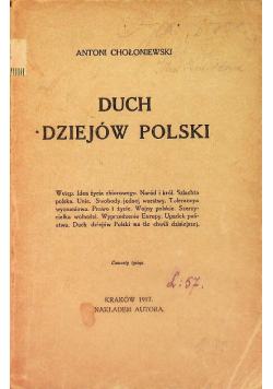 Duch dziejów Polski 1917 r.