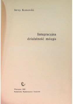 Integracyjna działalność mózgu