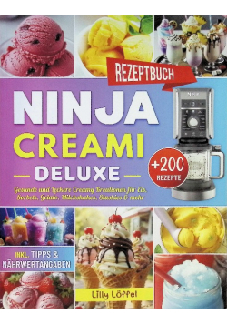 Ninja CREAMi Deluxe Rezeptbuch