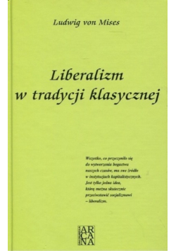 Liberalizm w tradycji klasycznej
