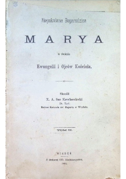 Marya w świetle Ewangelii i Ojców Kościoła Tom II 1890 r.