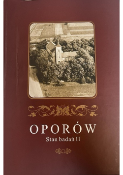Oporów  Stan badań II