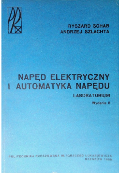 Napęd elektryczny i automatyka napędu Laboratorium