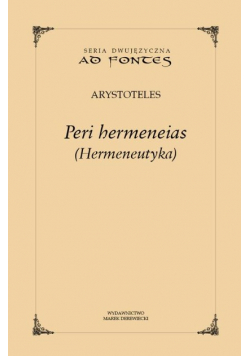 Peri hermeneias Hermeneutyka