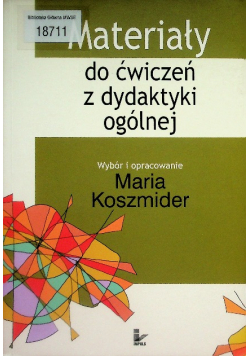 Materiały do ćwiczeń z dydaktyki ogólnej