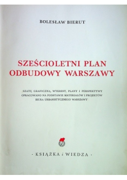 Sześcioletni Plan Odbudowy Warszawy