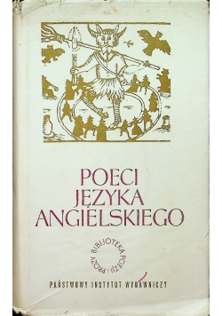 Poeci języka angielskiego Tom 1