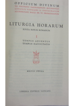 Liturgia Horarum Tom I