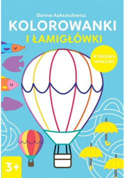 Kolorowanki i łamigłówki 3+