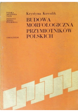 Budowa morfologiczna przymiotników polskich