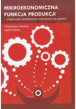 Mikroekonomiczna funkcja produkcji