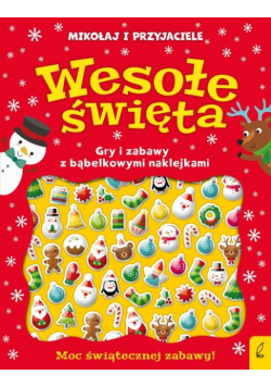 Wypukłe naklejki Wesołe święta