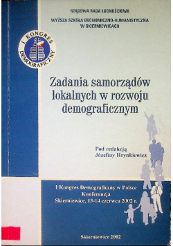 Zadania samorządów lokalnych w rozwoju demograficznym