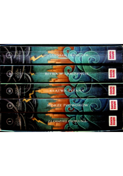 Percy Jackson i bogowie olimpijscy Tom 1do 5