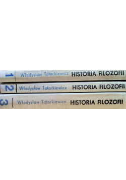 Historia Filozofii Tom I do III
