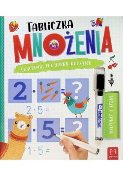 Tabliczka mnożenia z pisakiem