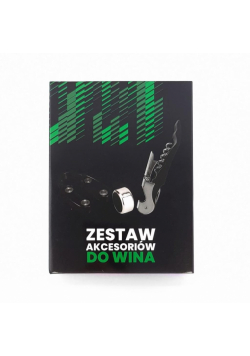 Zestaw akcesoriów do wina 3el dla Taty