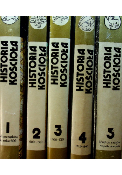 Historia Kościoła Tom 1 do 5