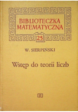 Wstęp do teorii liczb