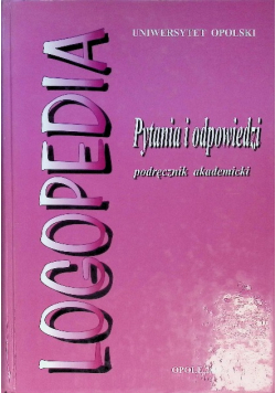Logopedia Pytania i odpowiedzi podręcznik akademicki