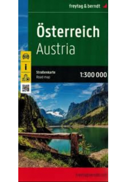 Mapa austria 1:300 000