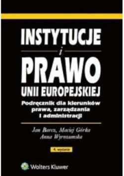 Instytucje i prawo Unii Europejskiej