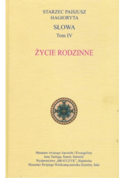 Słowa Tom IV Życie rodzinne
