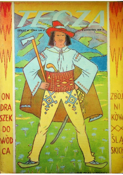 Tęcza ilustrowane pismo tygodniowe Zeszyt 14 1929 r.