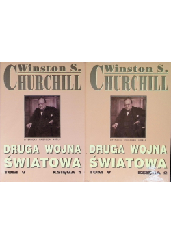 Druga wojna światowa Tom V Księga 1 i 2