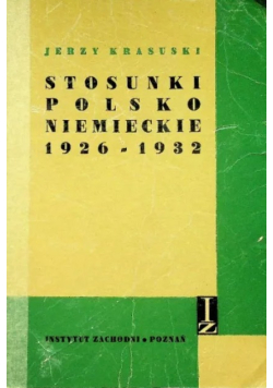 Stosunki polsko niemieckie 1919 - 1932