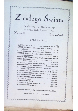 Z Całego Świata. Polski magazyn ilustrowany Nr 12 i 13 / 1925r.