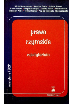 Prawo rzymskie Repetytorium