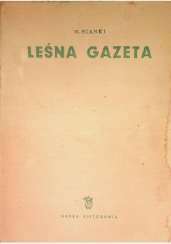 Leśna gazeta 1950 r.