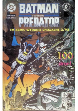 Batman versus Predator Wydanie Specjalne Nr 2 / 93