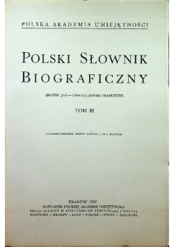 Polski Słownik Biograficzny Tom II
