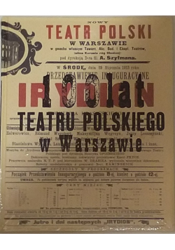 Sto lat Teatru Polskiego w Warszawie