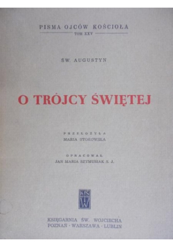 Augustyn O Trójcy Świętej